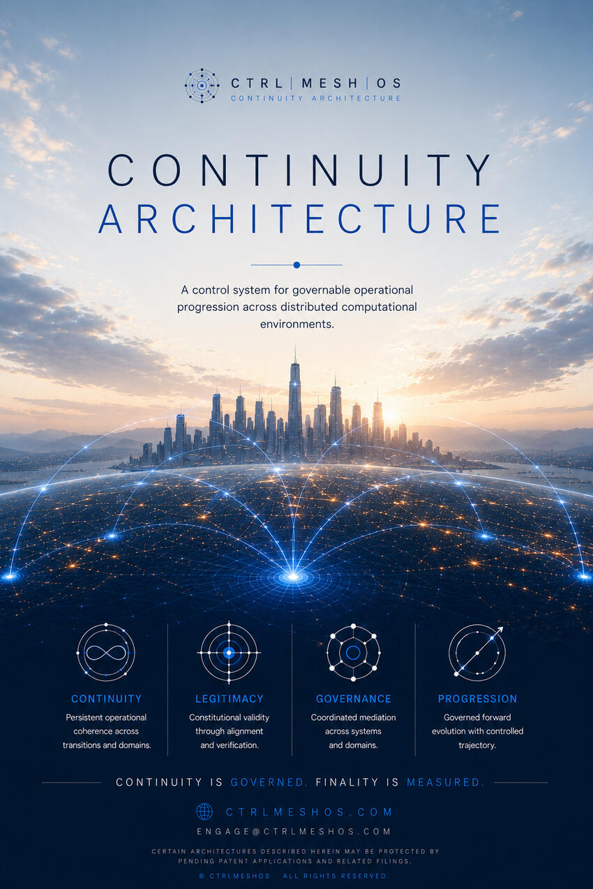 Continuity Architecture Continuity Architecture